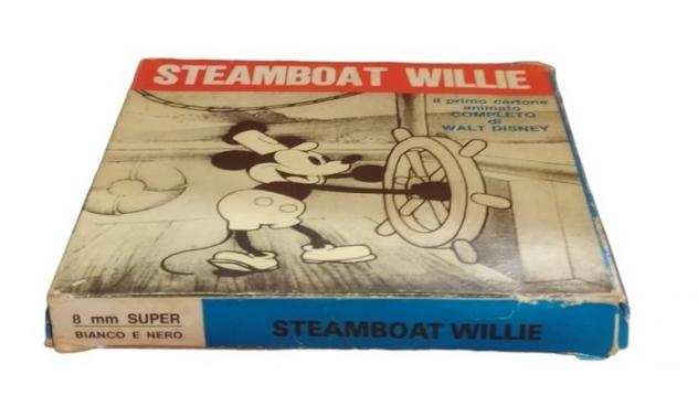 8 mm super - Steamboat Willie - pellicola completa 1928 8 mm Film da 8 mm