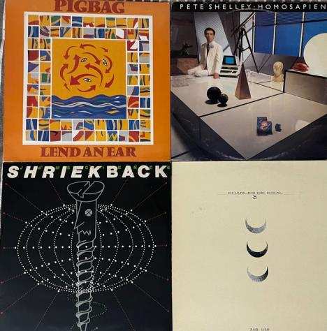 80s New Wave  Pigbag Shriekback Charles De Goal Pete Shelley - Artisti vari - Lend an Ear - Jam Science - 3 - Homosapien - Titoli vari - LP - 1981