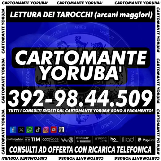 Lettura dei Tarocchi con il Cartomante Yorubà