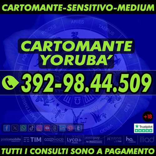 Cartomante YORUBA’…non ci sono paragoni!