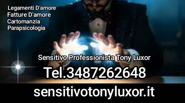 Mago sensitivo Cartomante Tony Luxor.3487262648