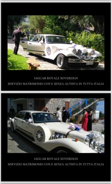 ROYALE JAGUAR NOZZE DI LUSSO
