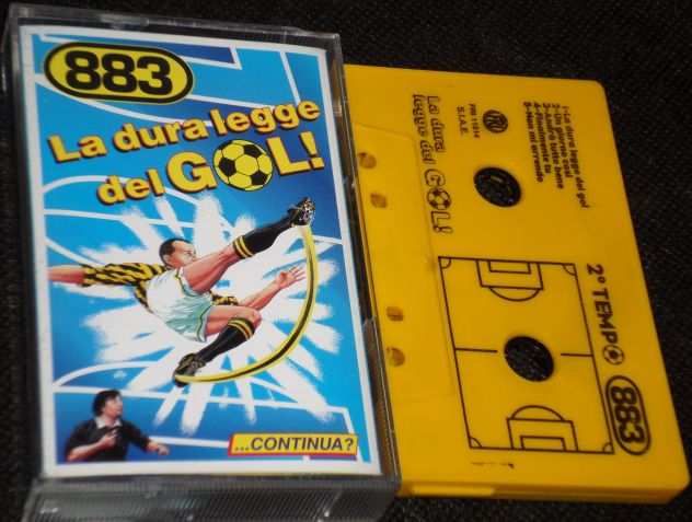 883 (Max Pezzali) La Dura Legge Del Gol - Musicasstta,Tape,K7 - 1997 Italy FRI