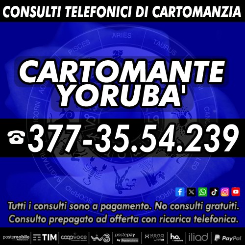 I Tarocchi del Cartomante YORUBA': svela i segreti del tuo destino con 1 consulto di Cartomanzia!