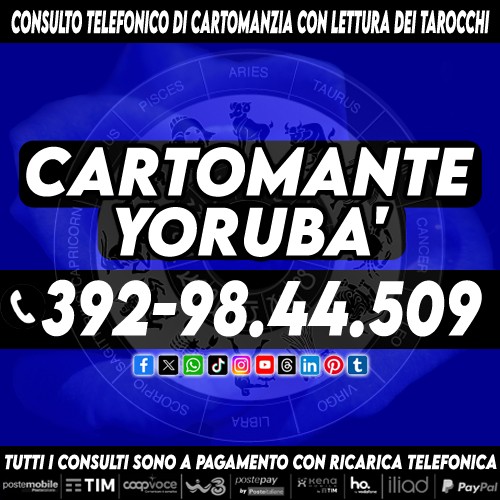 Richiedi una consulenza esoterica per la tua cresciata personale: il Cartomante YORUBA'