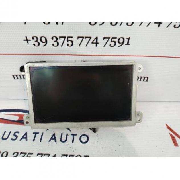 8T0919603C DISPLAY MULTIFUNZIONE COMPUTER DI BORDO AUDI A6 Avant Serie C6 (4F5) (0412) 1968 diesel (2005) RICAMBI USATI