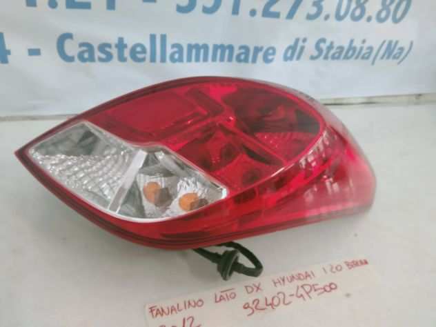 92402-4P500 FANALE FANALINO POSTERIORE DESTRO HYUNDAI I20 ANNO 2012