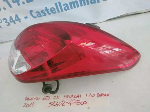 92402-4P500 FANALE FANALINO POSTERIORE DESTRO HYUNDAI I20 ANNO 2012