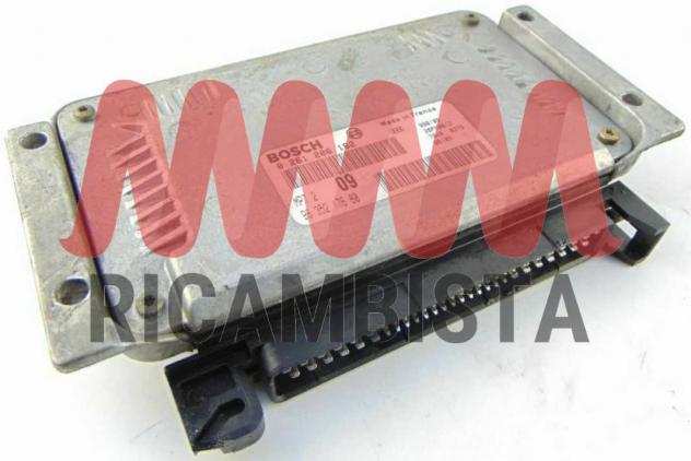 9635217680 0261206162 Peugeot 206 1.6 centralina motore Bosch