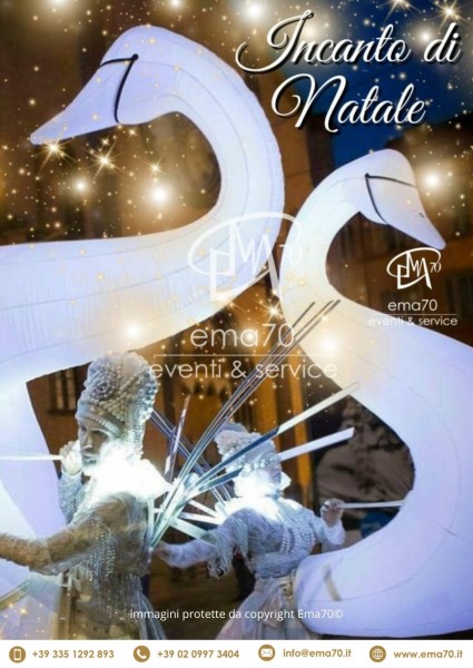 MAGICO MONDO DI BABBO NATALE - SFILATA E ANIMAZIONE SUI TRAMPOLI – ANIMARE E INCENTIVARE LO SHOPING NATALIZIO IN UN UNICO SPETTACOLO – EVENTI AZIENDALI - EVENTI PRIVATI -EVENTI PUBBLICI