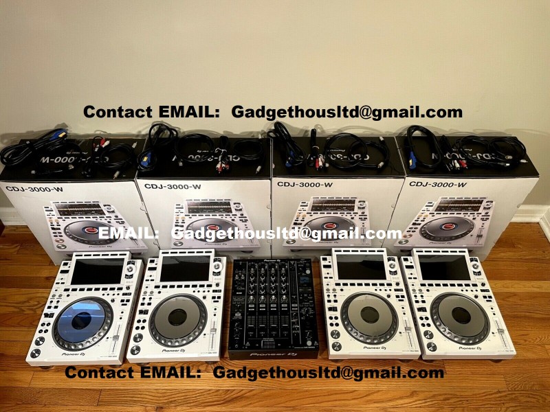 Pioneer DJ XDJ-RX3, Pioneer XDJ XZ , Pioneer DJ OPUS-QUAD, Pioneer DDJ 1000, Pioneer DDJ 1000SRT, Pioneer DJ DDJ-REV7 DJ Controller , Pioneer CDJ-3000, Pioneer DJ DJM-A9 , Pioneer CDJ 2000NXS2, Pioneer DJM 900NXS2, Pioneer DJ DJM-V10