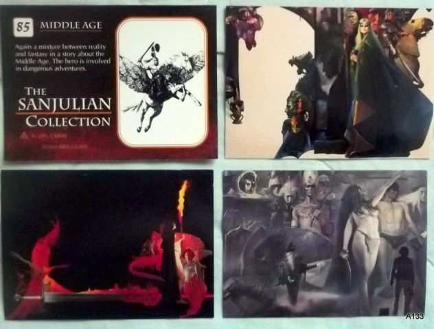 990 CARD FINAL FANTASY FPG THE SANJULIAN COLLECTION.