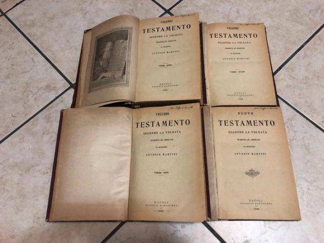A. Martini - La Sacra Bibbia - Vecchio Testamento, Nuovo Testamento, secondo la volgata - 1905