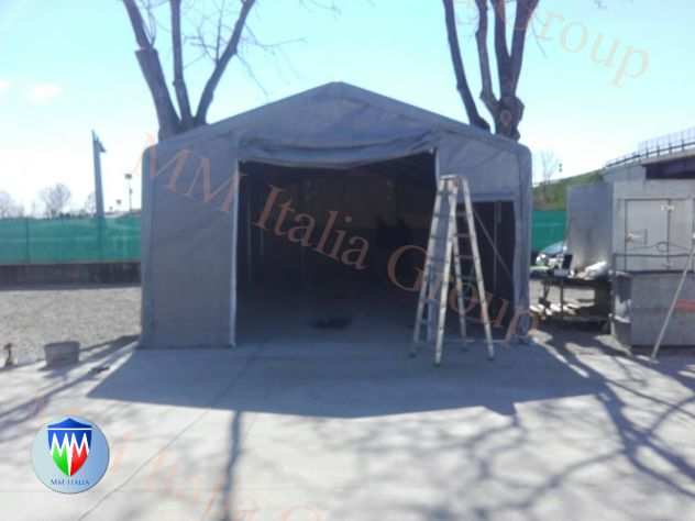 A Padova Tendoni Gazebo Tensostrutture Tendostrutture 6 x 12 x 4,09 mt.