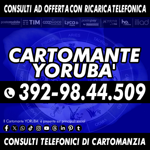 Consulta i Tarocchi del Cartomante Yorubà