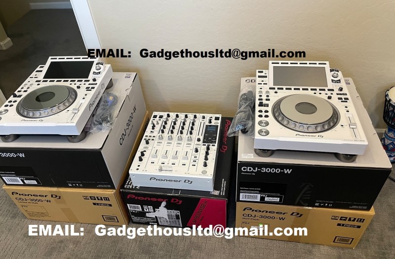 Pioneer DJ XDJ-RX3, Pioneer XDJ-XZ, Pioneer DJ OPUS-QUAD, Pioneer DDJ-FLX10, Pioneer DDJ-1000SRT, Pioneer DDJ-1000, AlphaTheta XDJ-AZ, AlphaTheta OMNIS-DUO, Pioneer CDJ-3000, Pioneer DJM-A9, AlphaTheta Euphonia, Pioneer DJM-V10 DJ mixer