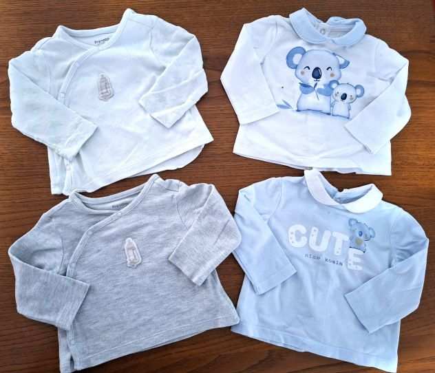 Abbigliamento neonato 4 completi 3-6 mesi