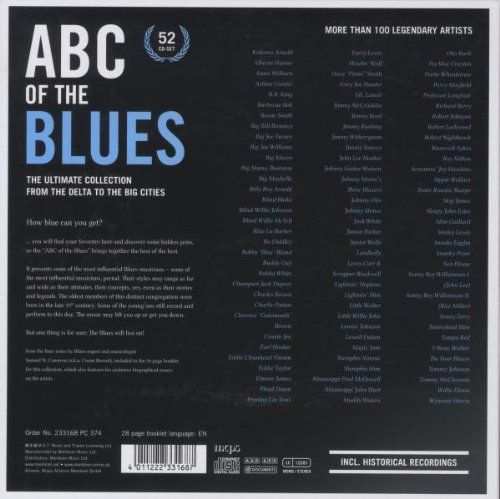 ABC OF THE BLUES52 CD oltre 100 ARTISTI