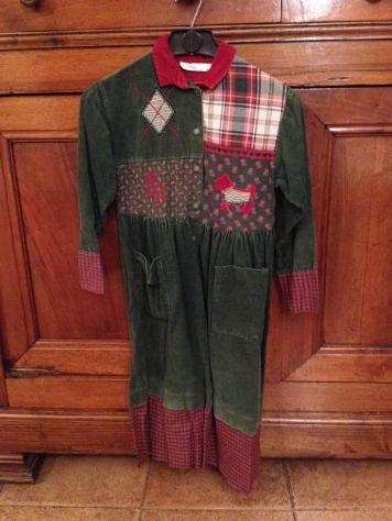 Abito bambina patchwork