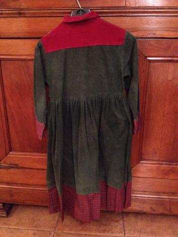 Abito bambina patchwork