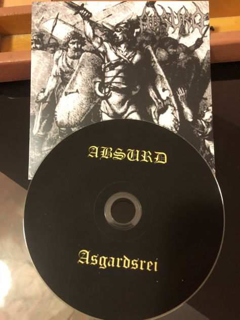 ABSURD - Asgardsrei , burzum darkthrone mayhem black metal