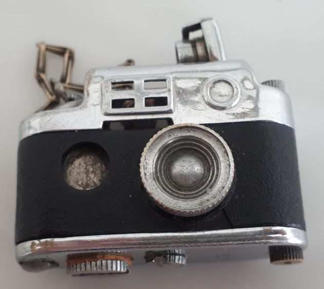Accendino a benzina, Made Occupied Japan, Miniatura Fotocamera Tasca 1940.