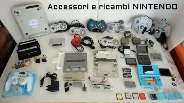 Accessori e ricambi Nintendo (NES-SNES,Game Boy,N 64,DS, ec) Originali