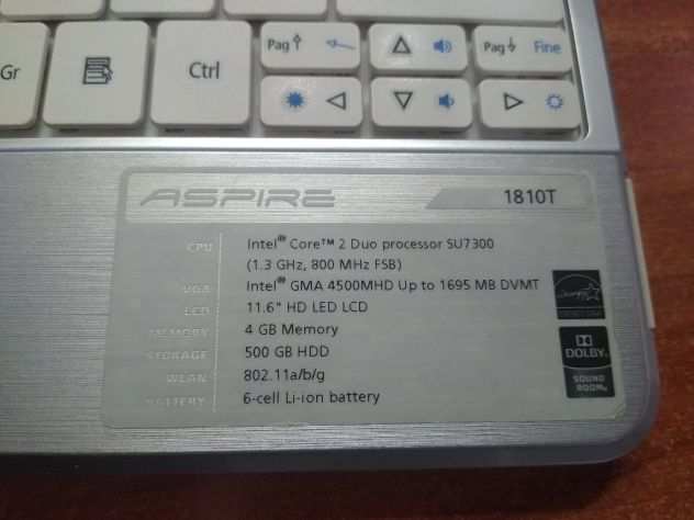 Acer 1810t