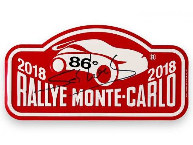 ACM Automobile club de Monaco - 86e Rallye Monte-Carlo - Placca sportiva (1) - Alluminio