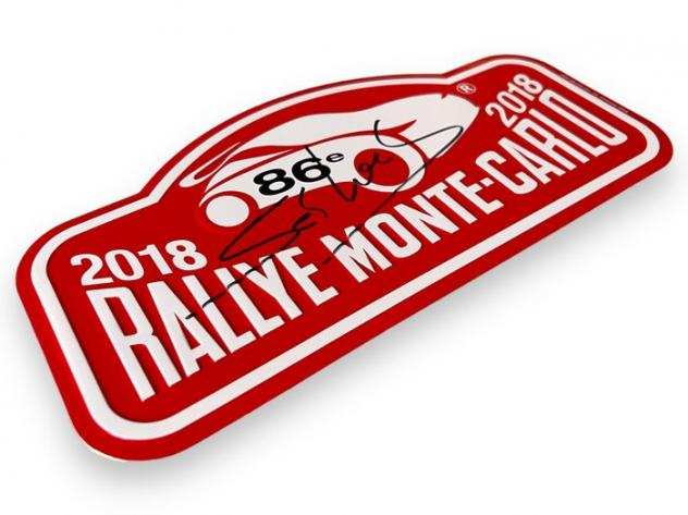 ACM Automobile club de Monaco - 86e Rallye Monte-Carlo - Placca sportiva (1) - Alluminio