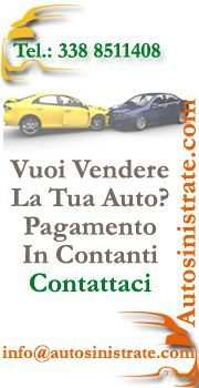 acquistiamo auto incidentate