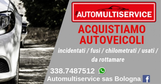 Acquistiamo auto sinistrate - alluvionate - con problemi --Forlinpopoli--