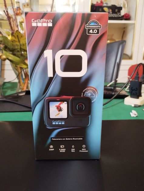 ACTION CAMERA GOPRO HERO 10 NEW PACK NUOVA