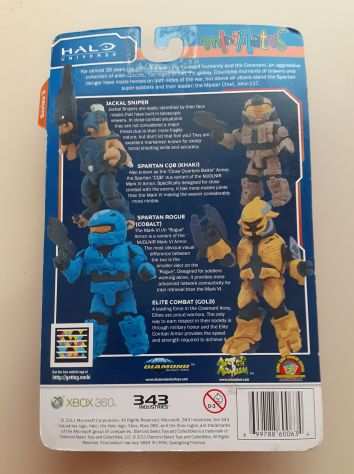 ACTION FIGURES HALO MINIMATES SERIE 3 -DIAMOND SELECT TOYS- (ANNO 2011) (NUOVO