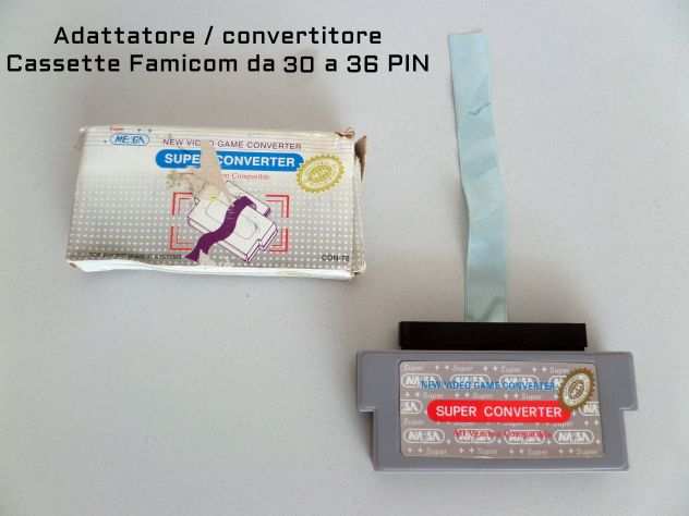 Adattatore cassette Famicom, da 30 a 36 PIN