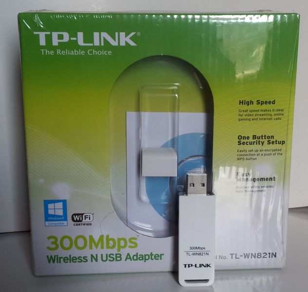 Adattatore di rete TP-LINK N 300Mbps