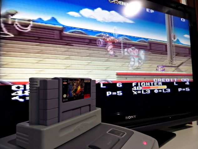 Adattatore giochi Super Nintendo SNES (NTSC  JAP) su console europea. (FIRE)
