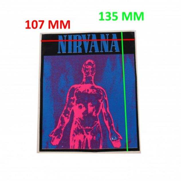 Adesivo vintage Nirvana 107 x 135 mm
