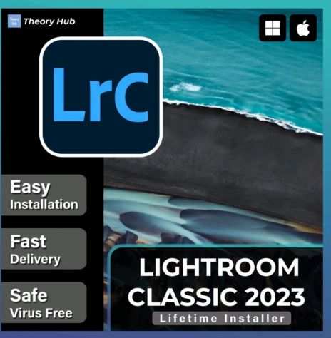 Adobe Photoshop 2023 e Lightroom Classic 2023  Windows o Mac