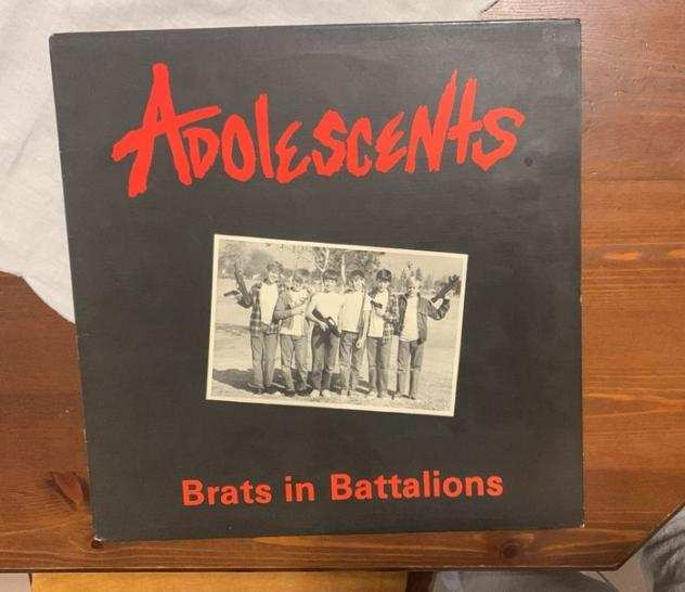ADOLESCENTS - Brats in Battalions - Disco in vinile - 1987