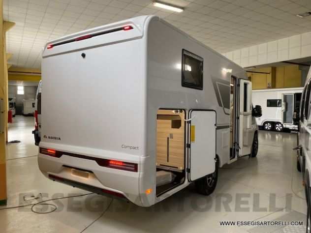 Adria New Compact Axess DL gamma 2023 gemelli e garage 699 x 212