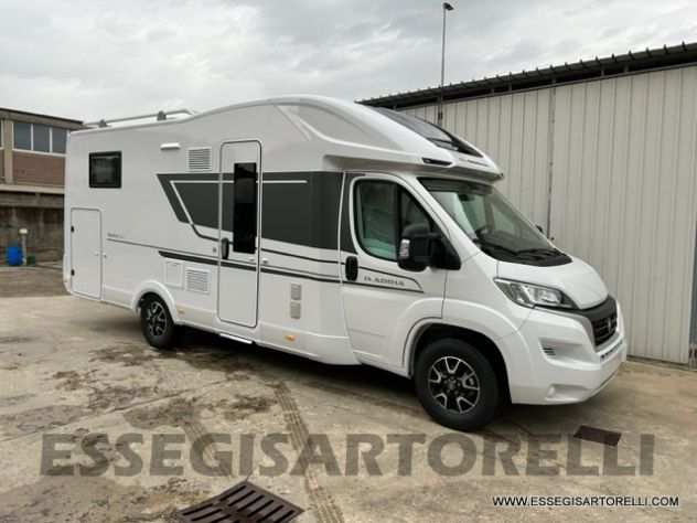 Adria NEW MATRIX 670 SL GAMMA 2024 FIAT gemelli garage basculante doppio pavimen