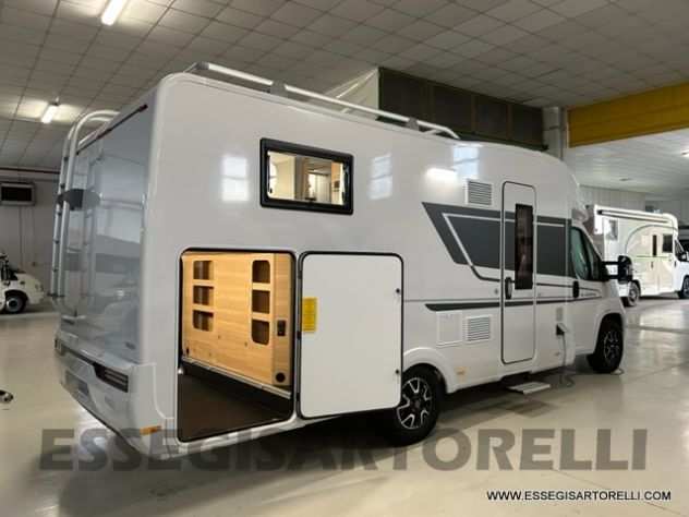 Adria NEW MATRIX 670 SL GAMMA 2024 FIAT gemelli garage basculante doppio pavimen