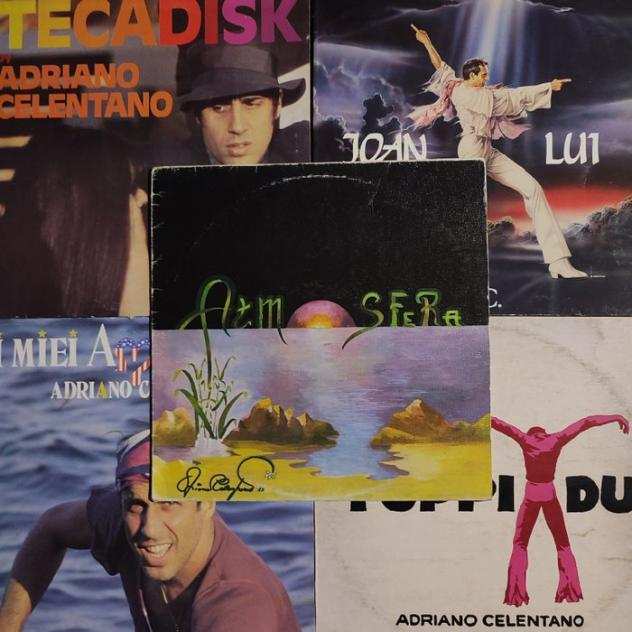 Adriano Celentano - 5 Lp Album Atmosfera  Joan Lui  Tecadisk  I miei Americani  Yuppi Du - 1St Pressing - Album LP - Prima stampa - 19751985