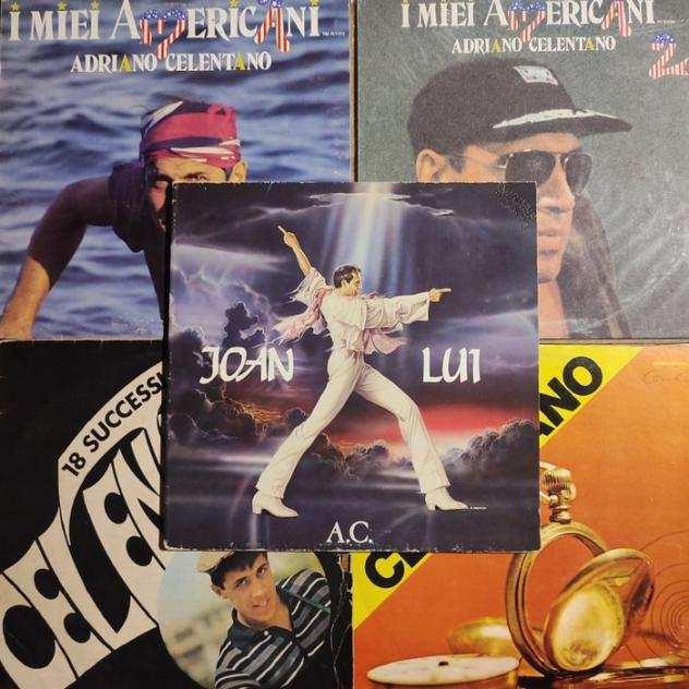 Adriano Celentano - 5 Lp Album Joan Lui - 1st Pressing with Insert  I miei Americani vol. 1 - 1St Pressing  I miei - Album LP (oggetto singolo) - P