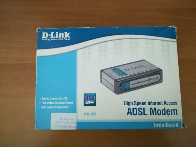 Adsl Modem D Originale - Link DSL 200