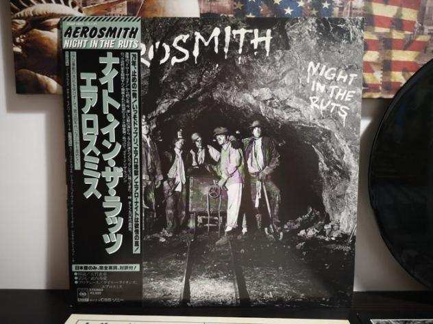 Aerosmith - NIGHT IN THE RUTS - Disco in vinile - Prima stampa, Stampa giapponese - 1979