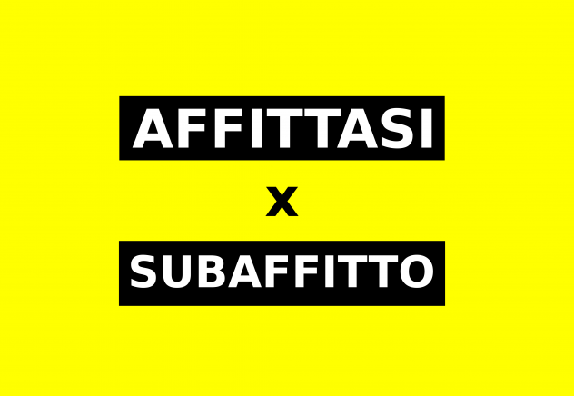 AFFITTASI PER SUBAFFITTO