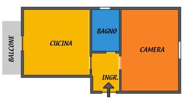 AFFITTO BILOCALE BOLOGNA ZONA MASSARENTI