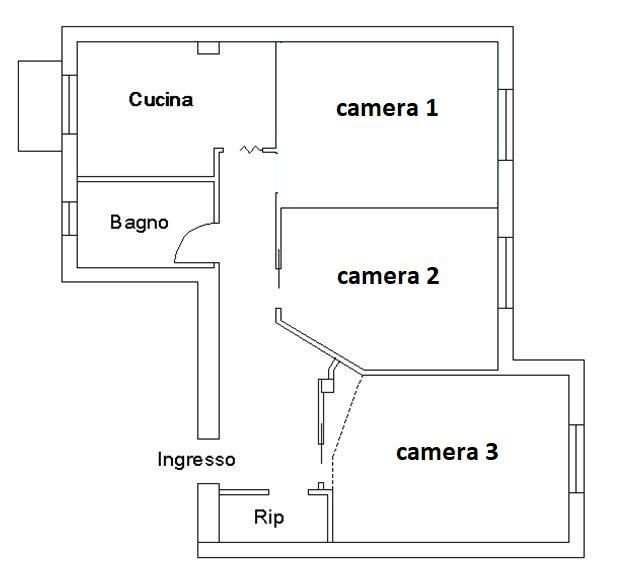 Affitto camera singola zona Cittagrave Studi